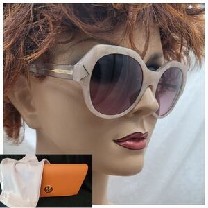 Sunglasses TY7116 170414 Blush Moonstone Frames Brown Rose Gradient Lenses